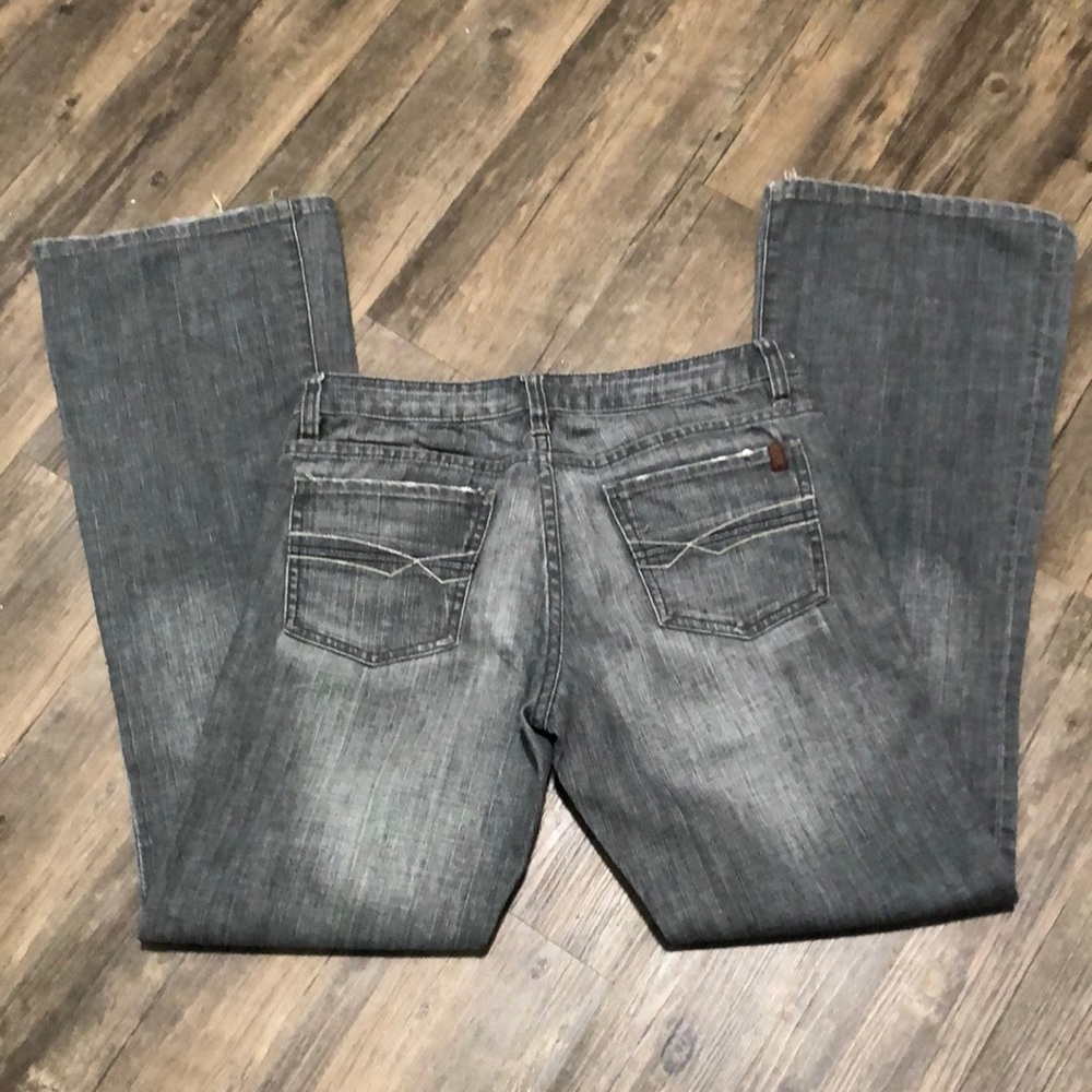 Buffalo Jeans David Bitton Gray Boot Cut SZ 30
